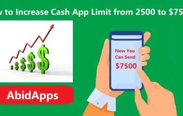 How to increase the cash app limit from 2500 to 7500?