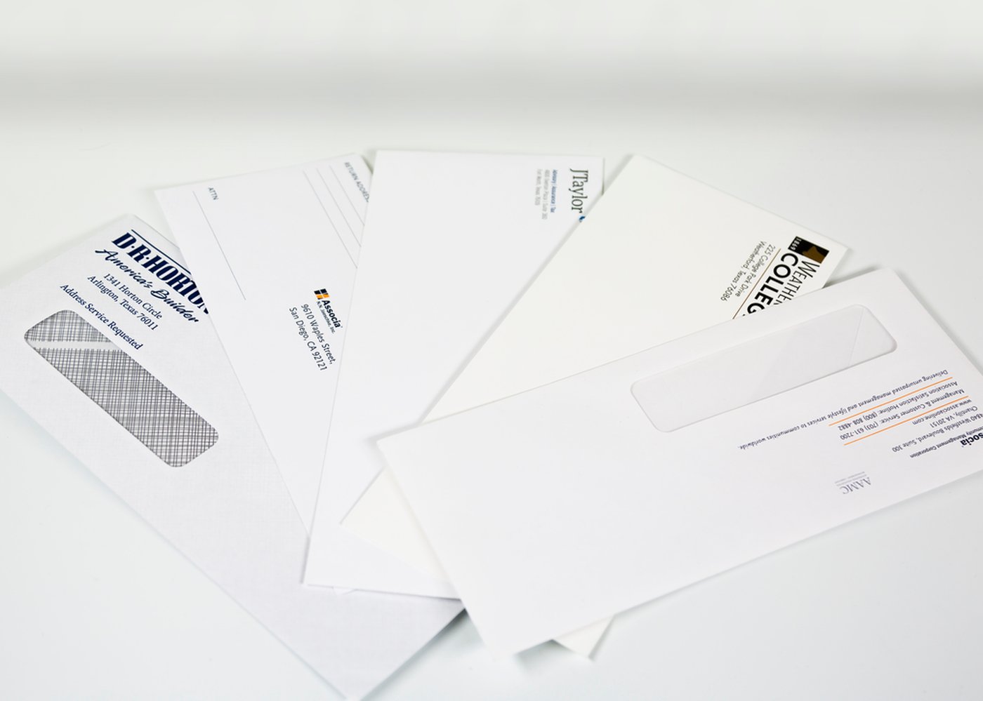 Full Color and Custom  Envelopes Printing Services  |  Digital Press
