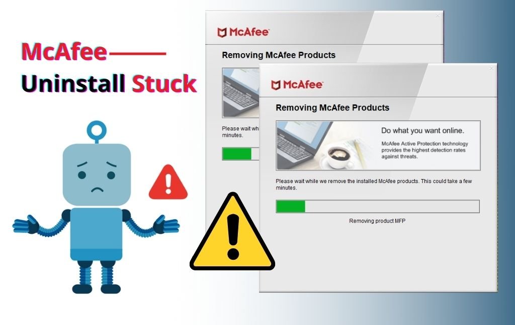 How To Fix McAfee Uninstall Stuck Issue - Antivirus Support